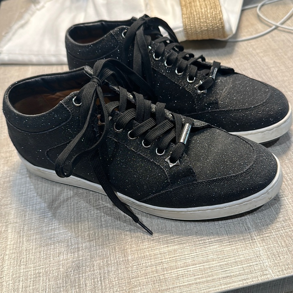 Jimmy Choo sparkle sneaker size 38